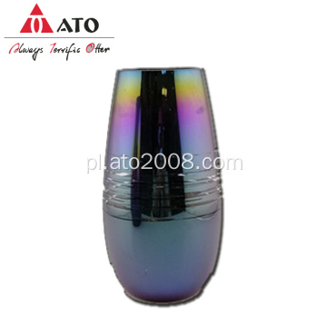 Wazon szklany ATO z galwanizowanym wazonem szklanym